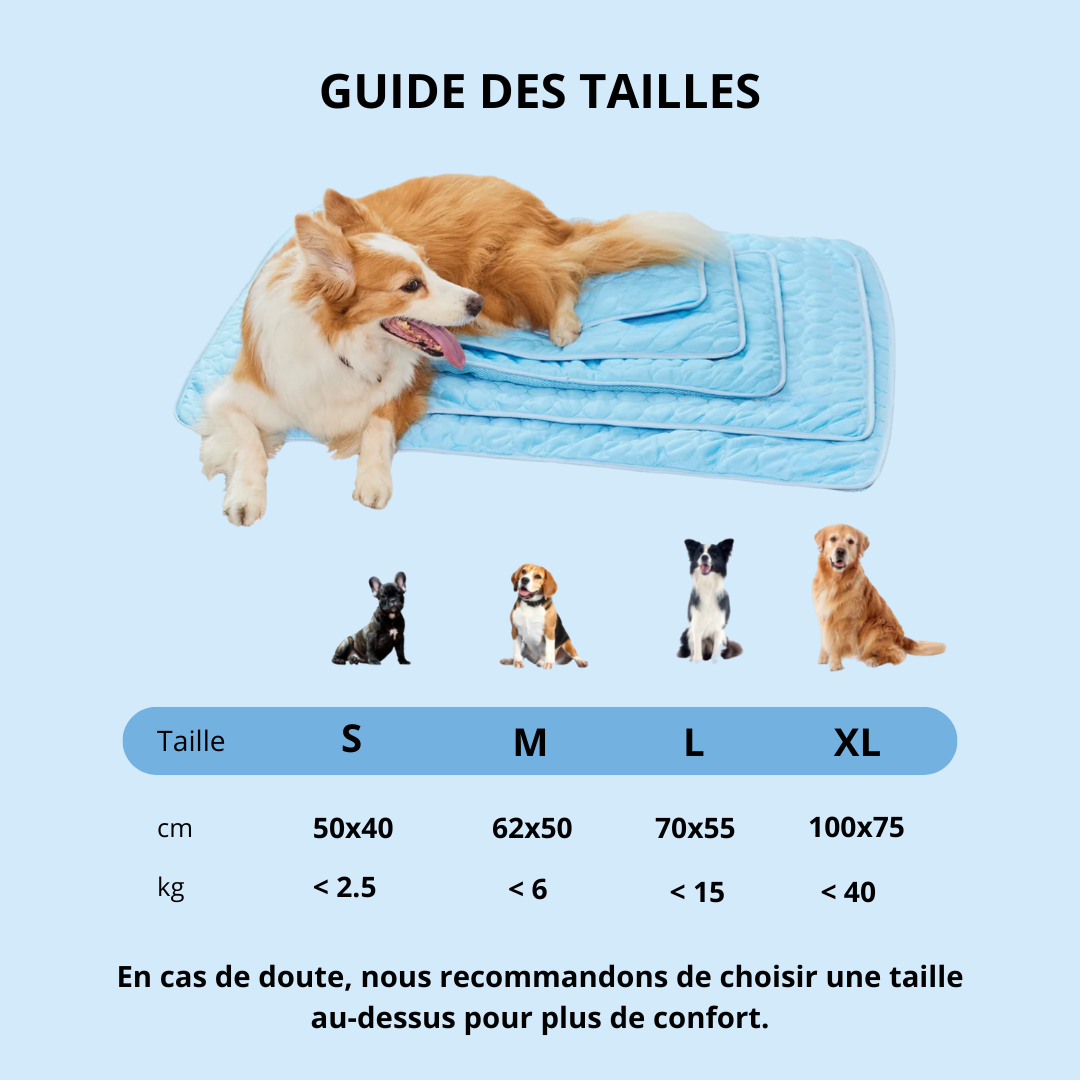 Chilloo - #1 Tapis Rafraîchissant pour animaux en France
